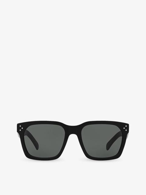 CELINE CL000384 CL40248I irregular-frame acetate sunglasses