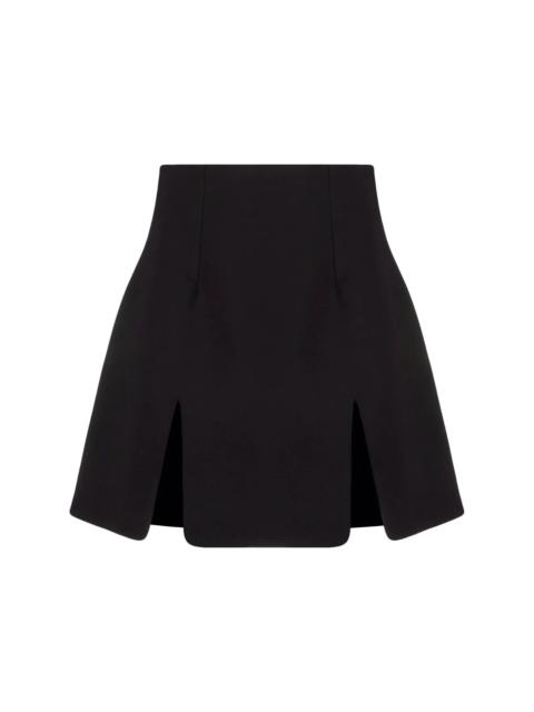 front slits high waist skirt