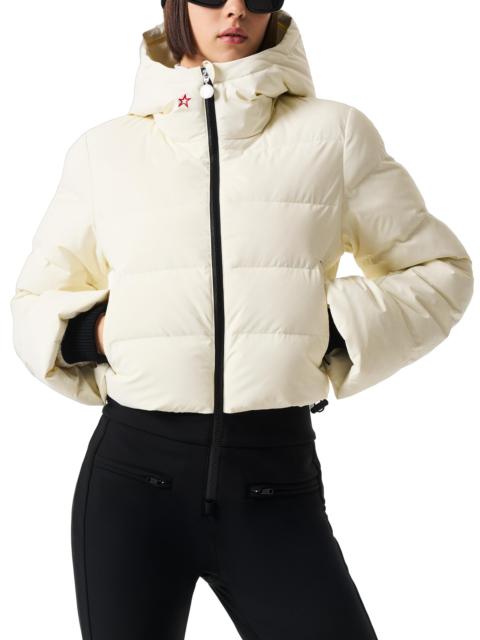 PERFECT MOMENT Women's Polar Flare Down Ski Suit - Black White