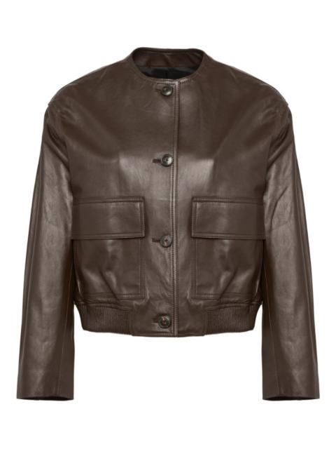 Yves Salomon leather jacket