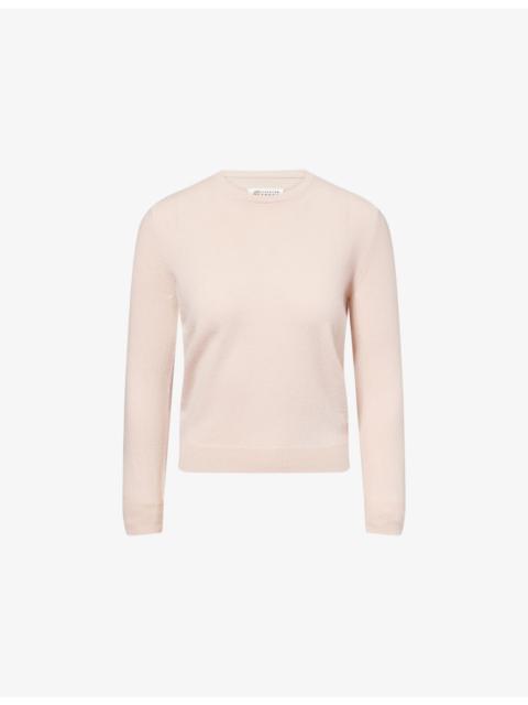 Maison Margiela Round-Neck Regular-Fit Wool Jumper