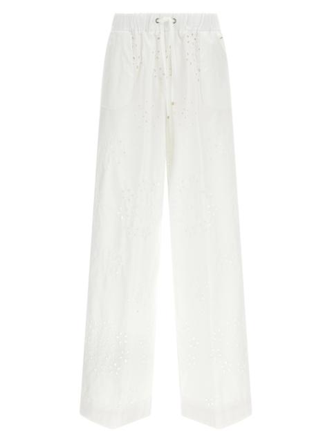 Herno 'Broderie Anglaise' pants
