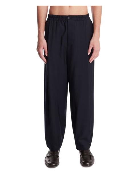 GIORGIO ARMANI Blue Cashmere Trousers