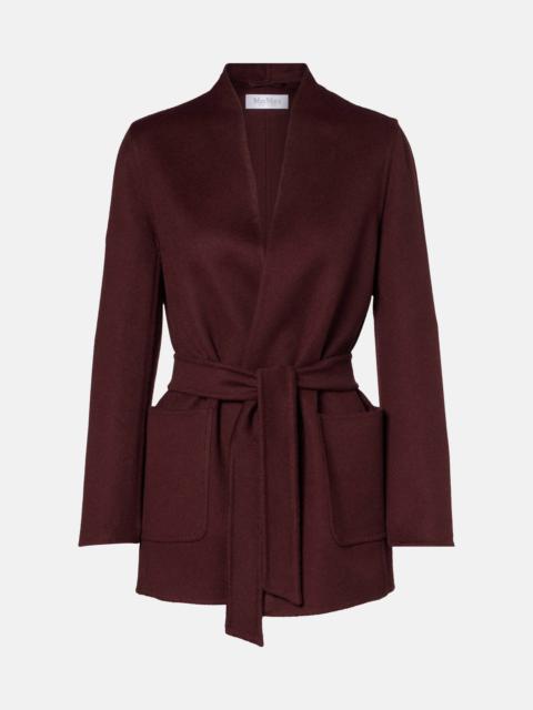 Max Mara Harold camel hair wrap coat