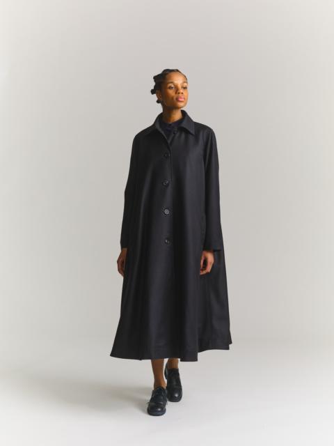 CASEY/CASEY ISABELLE COAT - FLANEL - NAVY