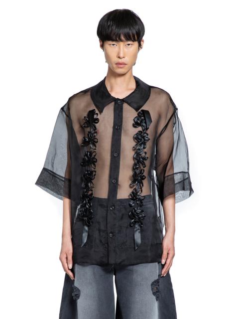 Simone Rocha Ribbon Daisy Chain Boxy Shirt
