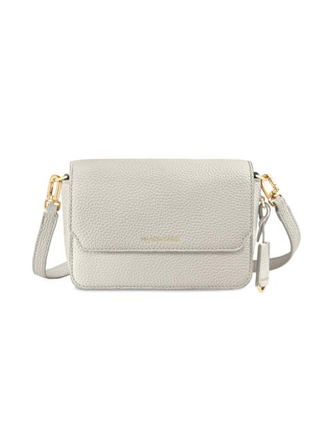 MAISON de SABRÉ Women's Mini Leather Flap Bag - Foam White