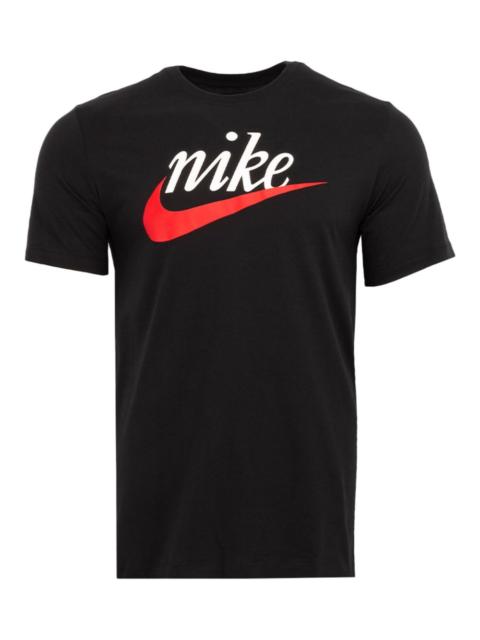 Nike logo-print "Black" T-shirt