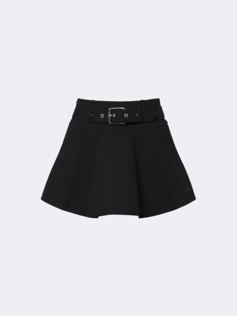 Loewe Belted cotton mini skirt