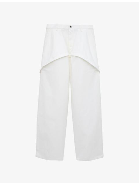 Loewe Loewe x Paula's Ibiza Wide-Leg Relaxed-Fit Denim Jeans