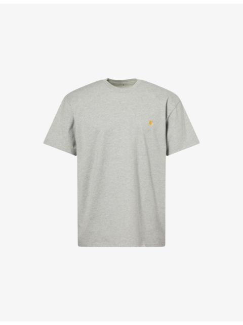 Carhartt WIP Chase Logo-Embroidered Cotton T-Shirt