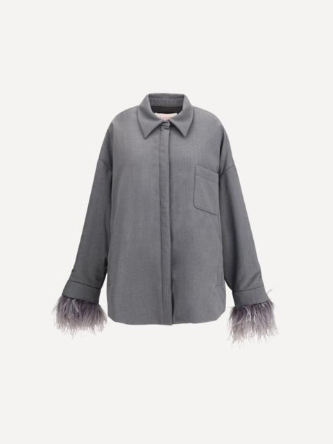 Valentino Feather Jacket