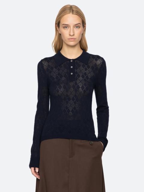 Sea Jane Polo Sweater