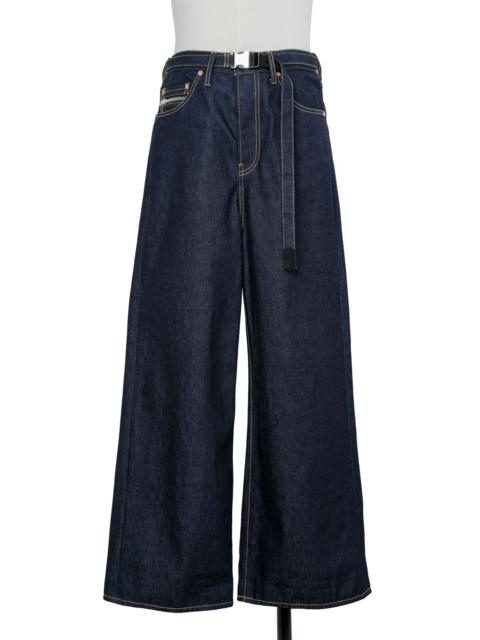 sacai Wide Denim Pants