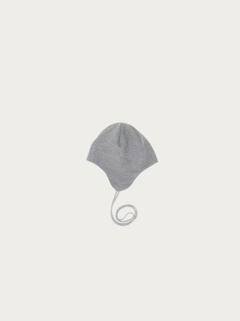 LADY WHITE CO. Ear Flap Cap - Heather Grey