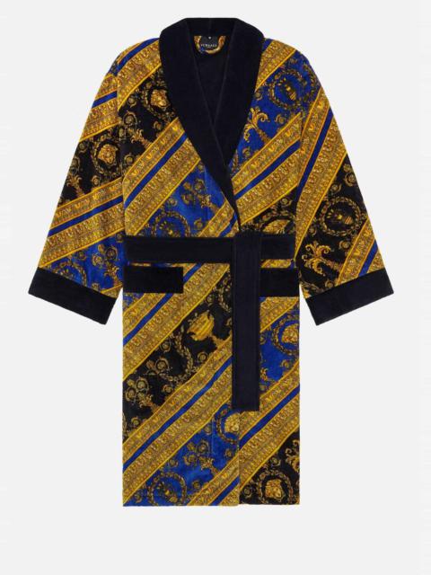 VERSACE I ♡ Baroque Print Bathrobe