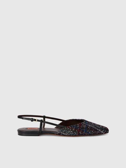 Missoni Check sequins patterned clogs