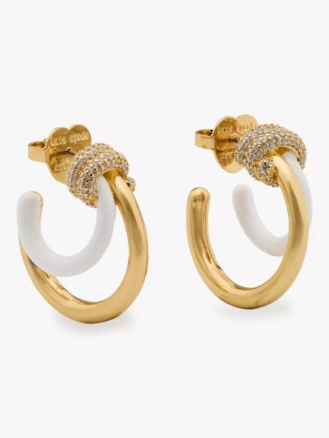 kate spade Ropes & Knots Layered Hoops