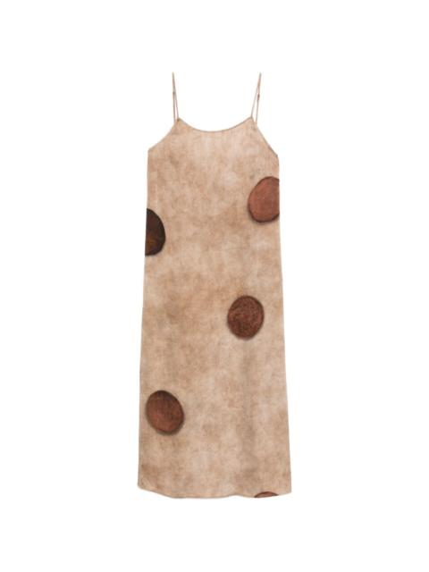 UMA WANG Anaya polka-dot midi dress