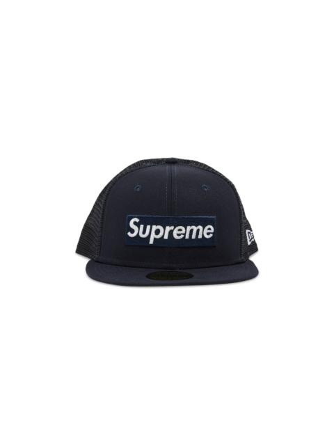 Supreme Supreme Snakeskin Mesh Camp Cap 'Black' | REVERSIBLE