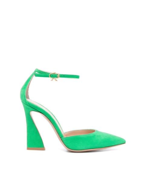 Gianvito Rossi Aura D'Orsay 80mm 스웨이드 펌프