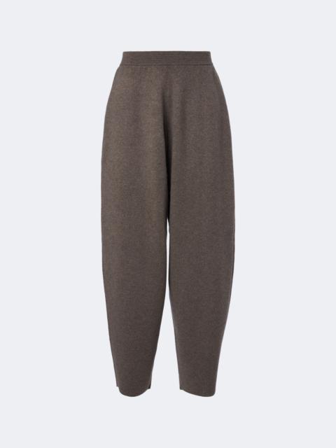 arch4 Hayden knitted cashmere barrel-leg pants
