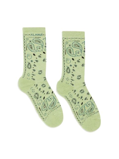 Alanui Bandana Socks