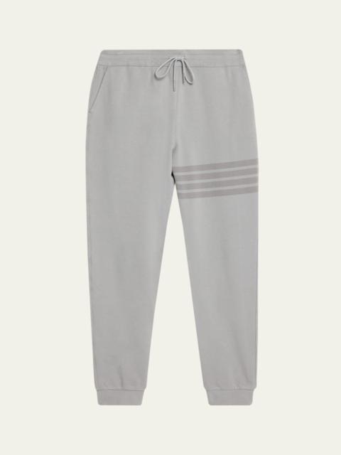 Thom Browne Men's 4-Bar Cotton Sweatpants