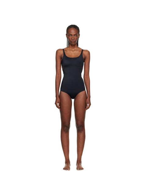 courrèges Black Cut-Out Swimsuit