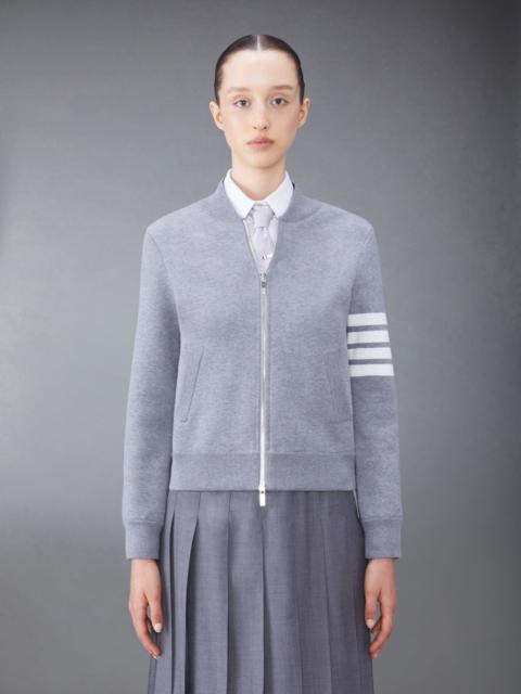 Thom Browne Shell Gem patch cotton bomber jacket