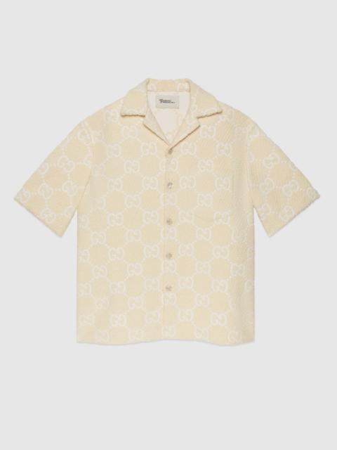 GUCCI GG terrycloth shirt