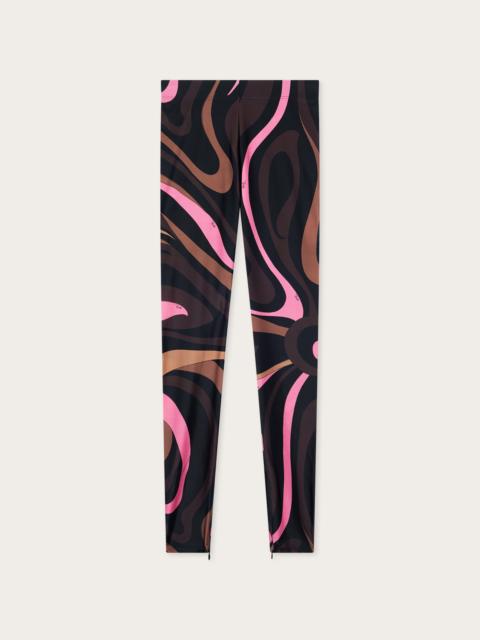 PUCCI MARMO PRINT LEGGINGS