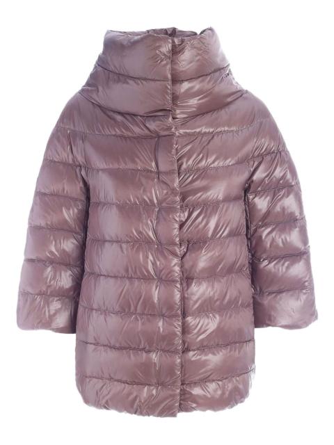 Herno 3/4 sleeve puffer jacket
