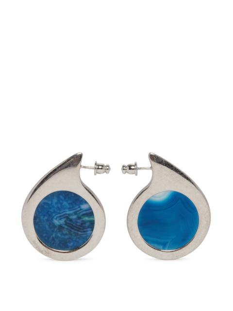 PANCONESI Silver Small Dusk Earrings