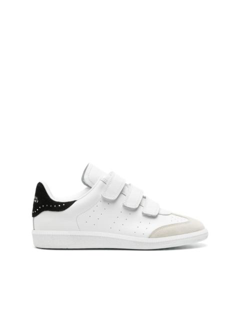 Isabel Marant Beth crystal-embellished leather sneakers