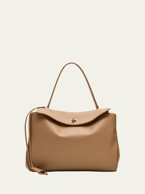 Rodeo Medium Leather Top-Handle Bag