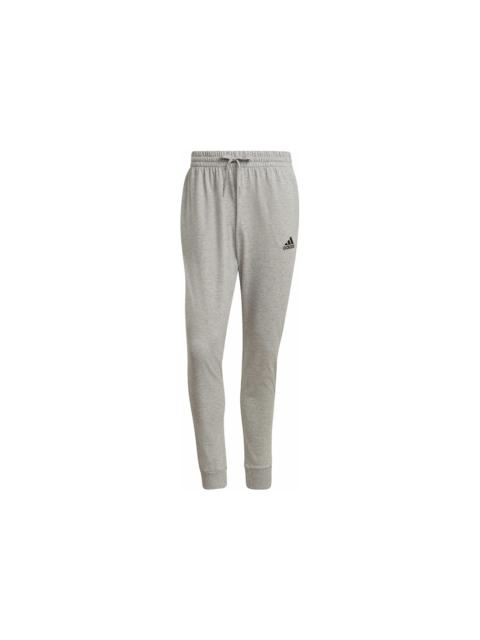 adidas adidas Essentials Single Jersey Tapered Cuff Pants Medium Grey Heather