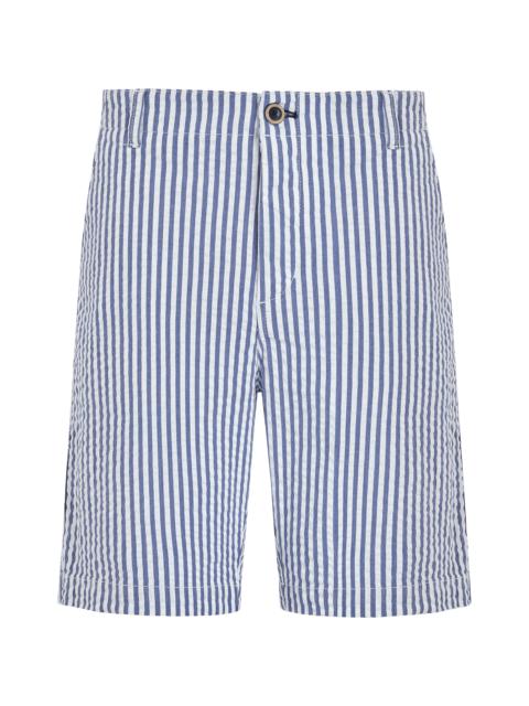 Vilebrequin Men Chino Bermuda Ultra-Light Seersucker