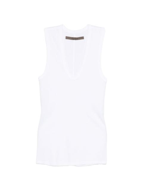 Enza Costa scoop-neck tank top