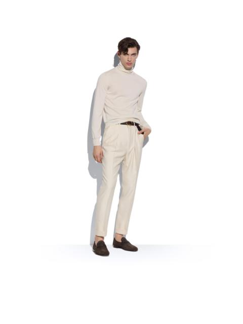 TOM FORD FINE GAUGE CASHMERE SILK ROLL NECK