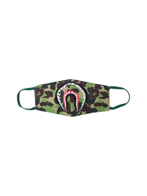 A BATHING APE® BAPE ABC Camo Shark Mask 'Green'