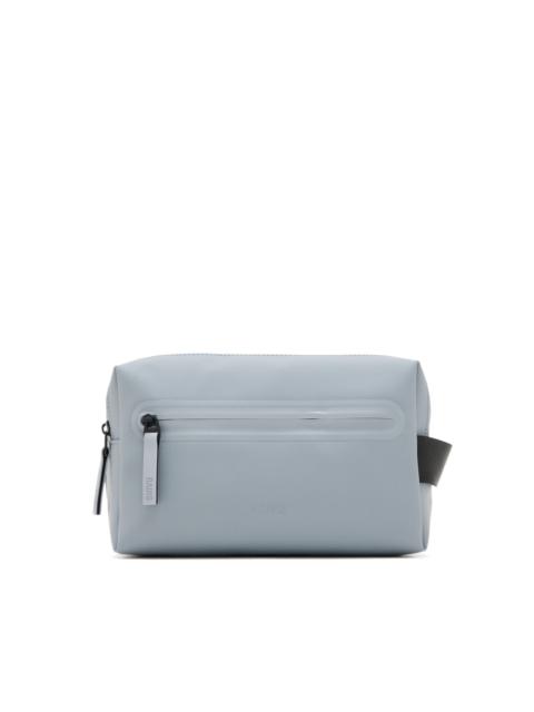 RAINS zip-detail wash bag