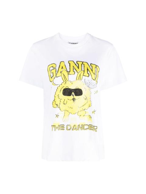 Relaxed Dance Bunny organic cotton T-shirt