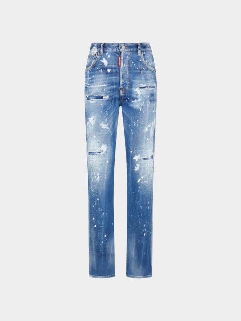 DSQUARED2 MEDIUM ICE SPOTS WASH 642 JEANS