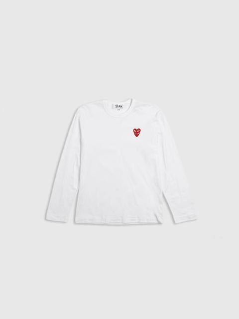 DOUBLE RED HEART L/S T-SHIRT