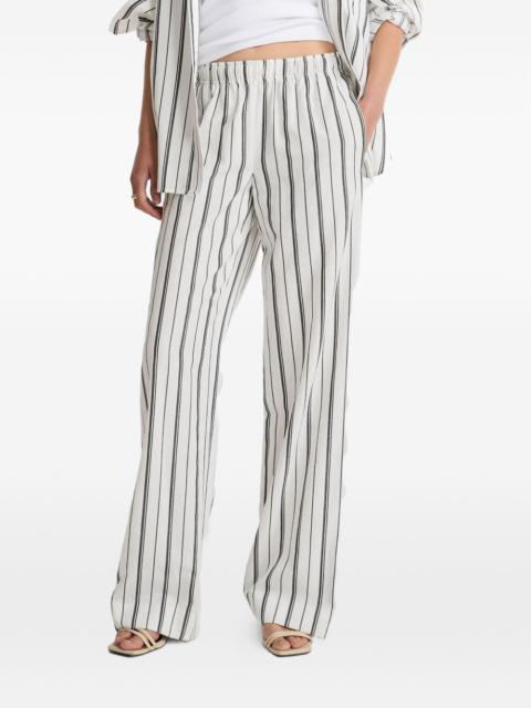 Vince striped trousers