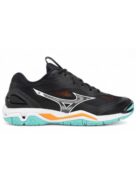 Mizuno Mizuno Wave Stealth 6 Black Tangelo Ice Green
