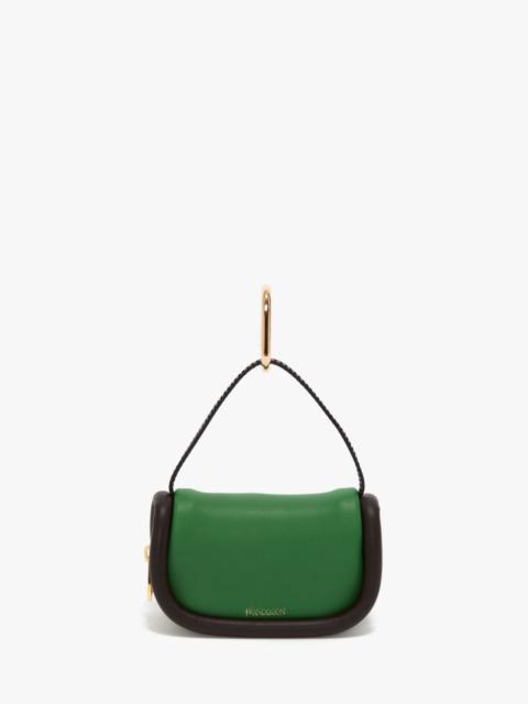 JW Anderson MICRO BUMPER-7 LEATHER POUCH