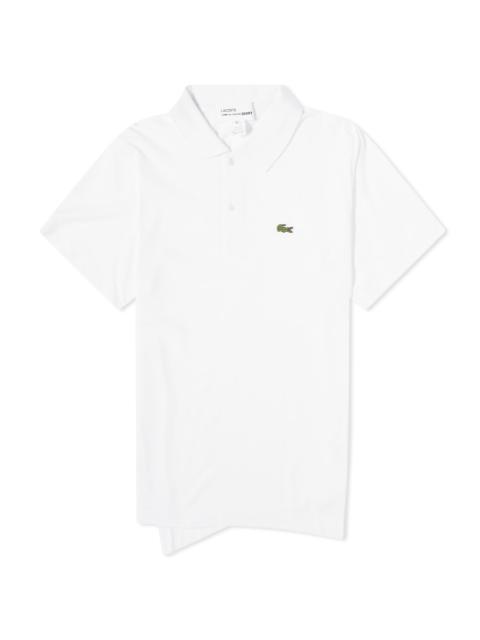 Comme des Garçons SHIRT Comme des Garçons SHIRT x Lacoste Asymmetric Polo