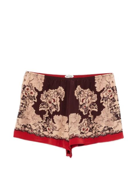 BODE floral tap shorts